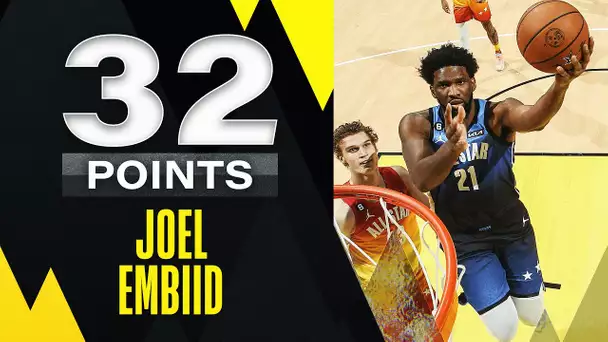 Joel Embiid Drops 32 PTS At The 2023 #NBAAllStar Game!