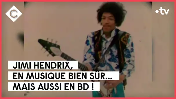 Jimi Hendrix : un mythe en BD - L’Oeil de Pierre Lescure - C à Vous - 04/10/2022