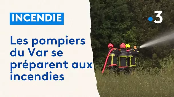 Var : les pompiers se préparent aux incendies et à un été plus chaud que d'habitude