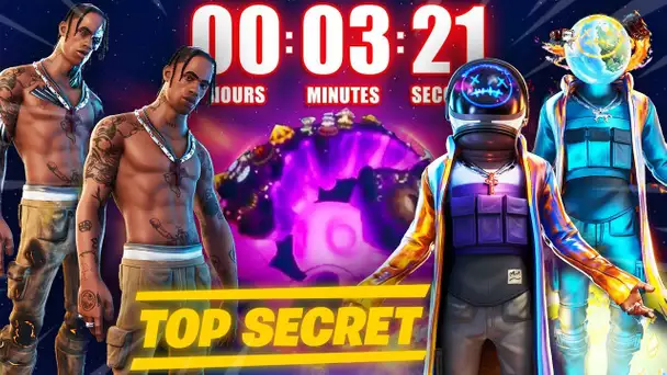 L'EVENEMENT TRAVIS SCOTT VA ETRE LE MEILLEUR DE FORTNITE ... (SKINS, DEFIS, RECOMPENSES, SCENES ...)