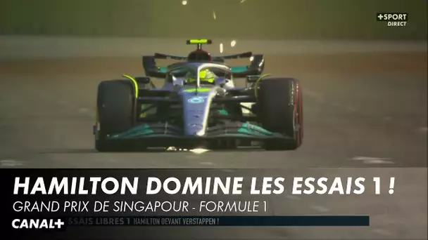 Hamilton domine la séance d'essais libres pour la première fois de la saison ! - F1