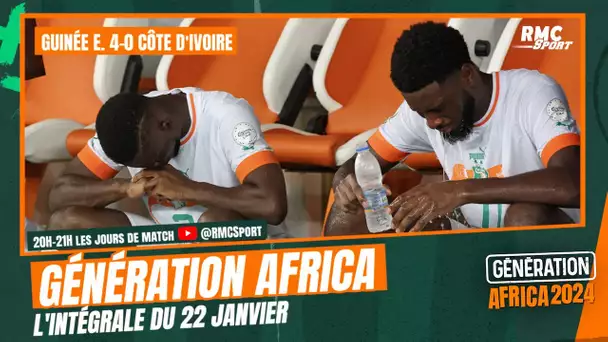 CAN 2023 : Égypte dos au mur, la cata Ivoirienne ! L'intégrale de Génération Africa du 22 janvier