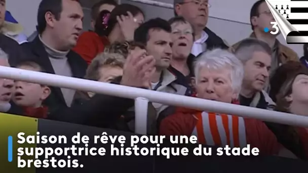 Saison de rêve pour une supportrice historique du stade brestois. Edition An Taol Lagad du 3 mai