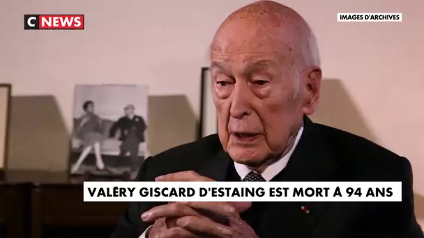 Valéry Giscard d'Estaing s'est éteint à l'âge de 94 ans «des suites du Covid»