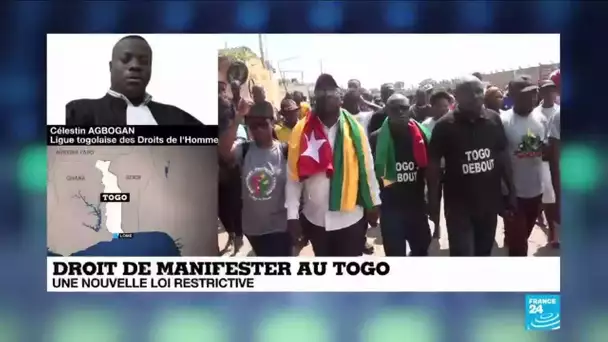 Au Togo, la liberté de manifester entachée par une nouvelle loi