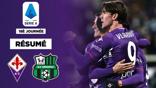 Résumé : Vlahovic et la Fiorentina renversent Sassuolo