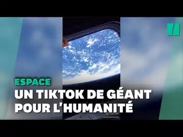 L'astronaute Samantha Cristoforetti filme le premier TikTok depuis l'espace