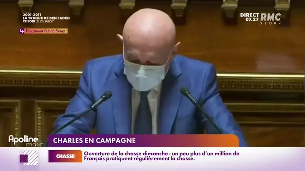 Au Sénat, la star de l'humour s'appelle Claude Malhuret