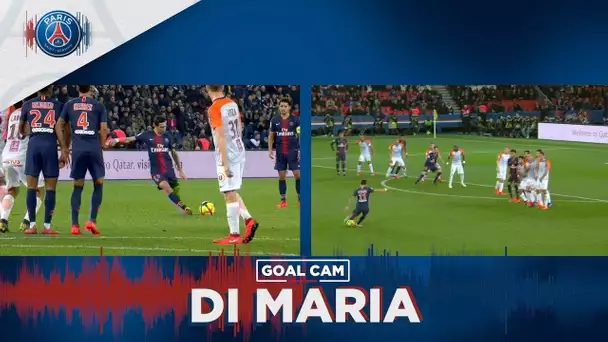 GOAL CAM - AMAZING FREE KICK BY DI MARIA vs MONTPELLIER