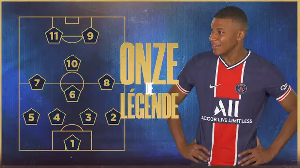 Le onze de légende de Kylian Mbappé  📋