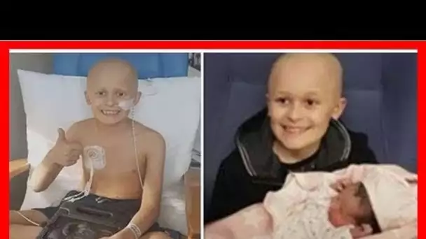 Un enfant de 9 ans atteint d’un cancer rencontre sa petite sœur avant de mourir. Il lui chuchote 10
