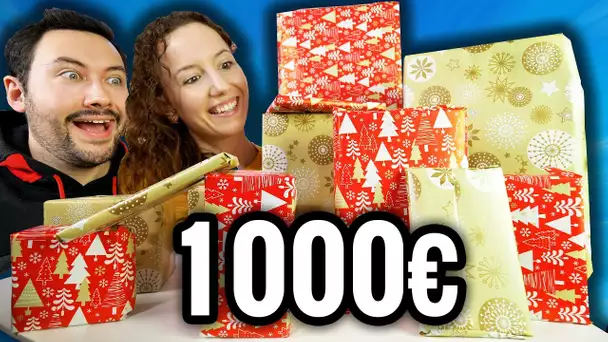 On achète 1000€ de Cadeaux de Noël ! (pour vous)