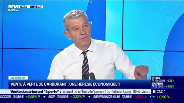 Nicolas Doze face à Jean-Marc Daniel : Vente à perte de carburant, une hérésie économique ?