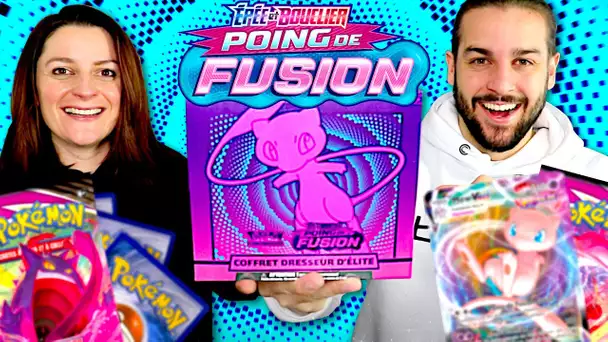 ON A RECU LES NOUVELLES CARTES POKEMON POING DE FUSION ! OUVERTURE ETB EB08 POING DE FUSION