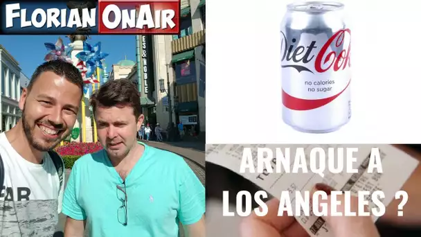 On tente de nous ARNAQUER à LOS ANGELES!?  Arnaque au Coca + Taxe chelou - VLOG #642