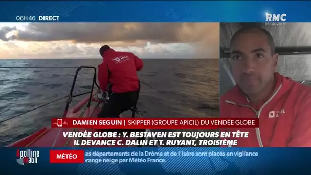 Damien Seguin, skipper Groupe Apicil sur le Vendée Globe