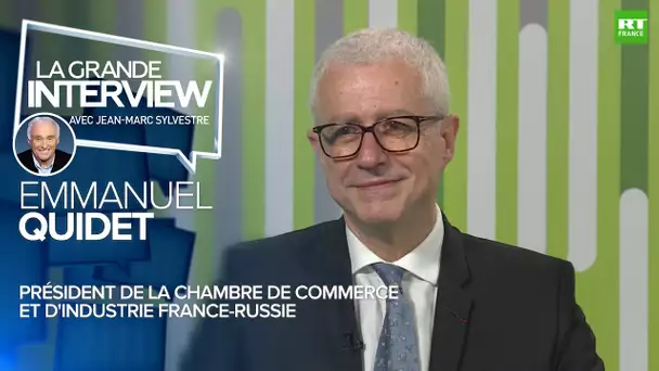 La Grande Interview avec Jean-Marc Sylvestre : Emmanuel Quidet