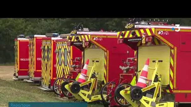 Incendies : bilan des opérations de secours des pompiers de l'Eure