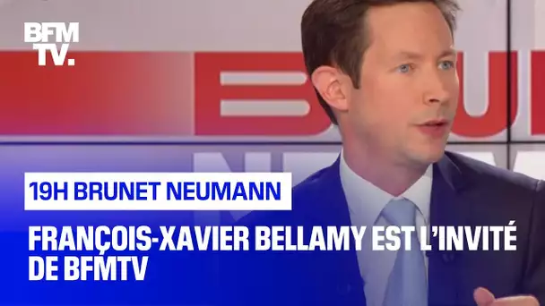 François-Xavier Bellamy est l’invité de BFMTV