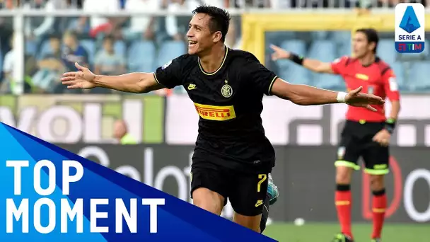 Sánchez scores and he is sent off! | Sampdoria 1-3 Inter | Top Moment | Serie A
