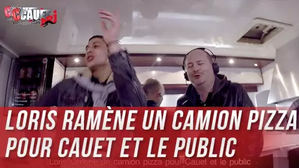 Loris ramène un camion pizza pour Cauet et le public - C’Cauet sur NRJ