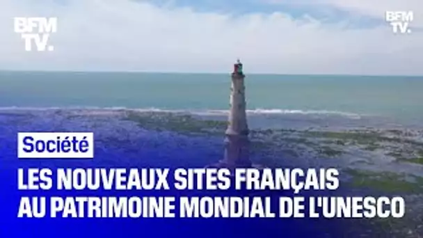 Les images des sites français qui intègrent le patrimoine mondial de l'Unesco