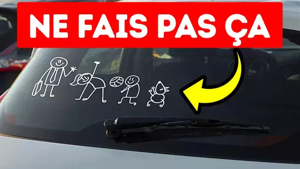 S’il Y A Des Autocollants Sur Ta Voiture, Enlève-Les Immédiatement