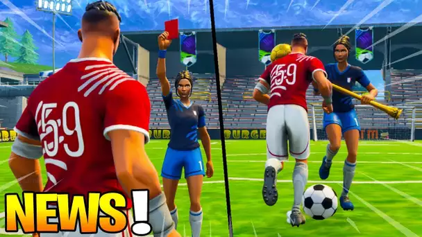 FAIRE un MATCH DE FOOT contre des ENNEMIS sur Fortnite: Battle Royale