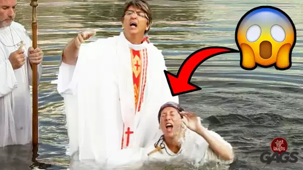 Le prêtre a essayé de la noyer !!! | Juste pour rire Gags