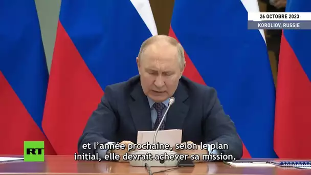 Poutine : la Russie continuera son programme lunaire