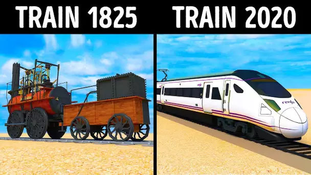 Anciens Trains Vs Trains Modernes