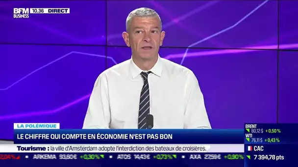 Nicolas Doze : Le chiffre qui compte en économie n'est pas bon