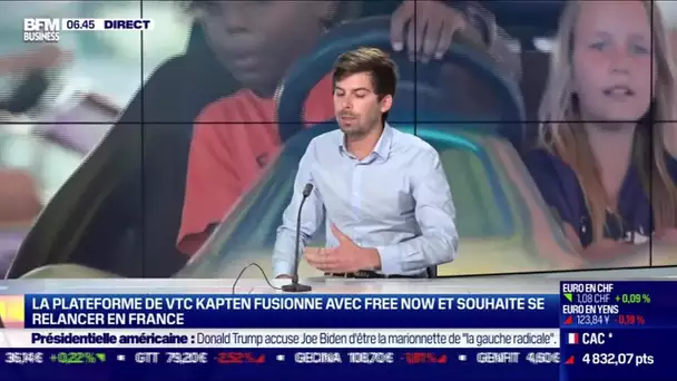 Antoine Lieutaud (Free Now) : La plateforme de VTC Kapten fusionne avec Free Now