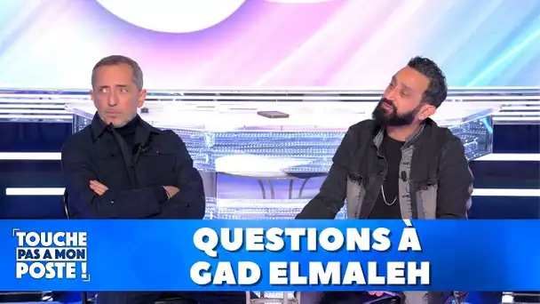 Les chroniqueurs posent une question à Gad Elmaleh !