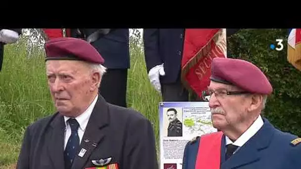 Hommage à Émile Bouétard, premier Français mort du D-Day