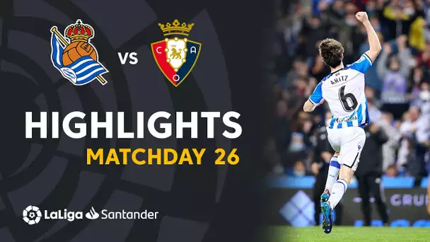 Resumen de Real Sociedad vs CA Osasuna (1-0)