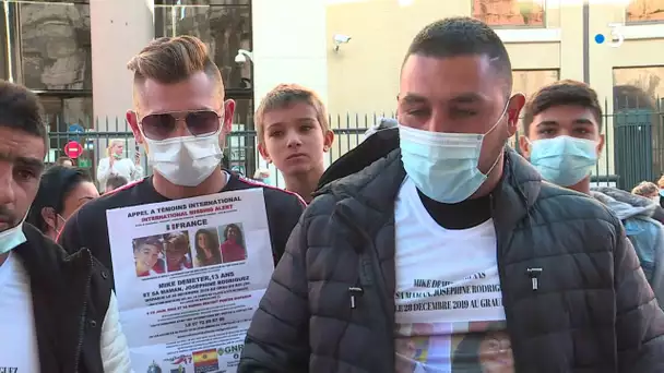 Nîmes : la famille des "disparus du Grau du Roi" manifeste sa colère devant le Tribunal