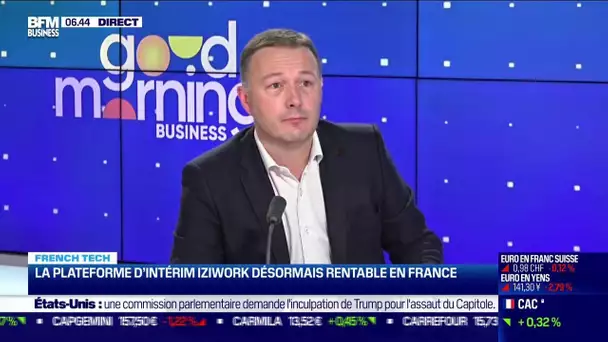 La plateforme d'intérim Iziwork désormais rentable en France
