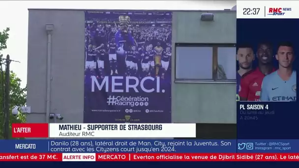Strasbourg : "Faire le nécessaire demain avant de penser à Francfort" estime un supporter