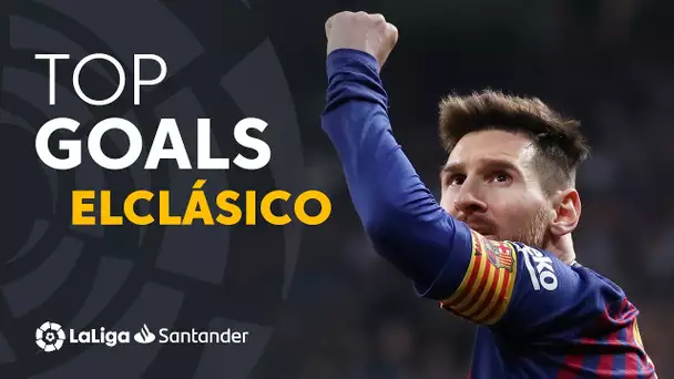 TOP Goles FC Barcelona #ElClásico 2009 - 2019