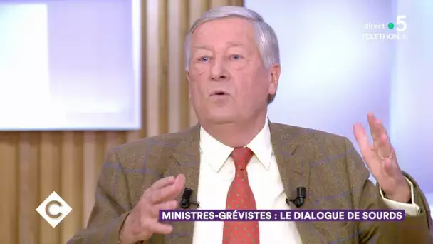 Ministres - Grévistes : le dialogue de sourds - C à Vous - 06/12/2019