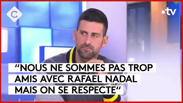 Novak Djokovic est l’invité de C à vous - C à Vous - 30/10/2023