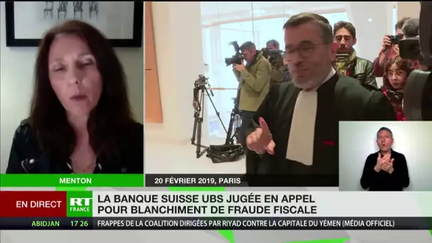 La lanceuse d'alerte Stéphanie Gibaud s'exprime à la veille du procès en appel d’UBS