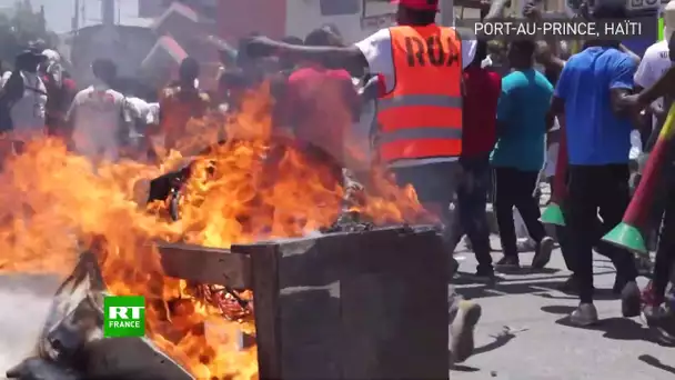 Haïti : violents heurts lors de manifestations anti-gouvernementales à Port-au-Prince