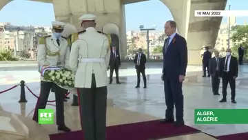 Algérie : Sergueï Lavrov dépose une gerbe devant le Mémorial du Martyr à Alger