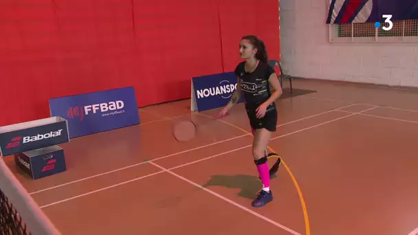 Coraline Bergeron, une jeune Saintaise championne de France de Para Badminton