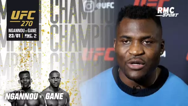 EXCLU : Ngannou se confie une dernière fois avant d'affronter Gane #NGANNOUGANERMC