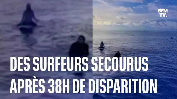 Disparus depuis 38 heures, des surfeurs australiens retrouvés vivants au large de l'Indonésie
