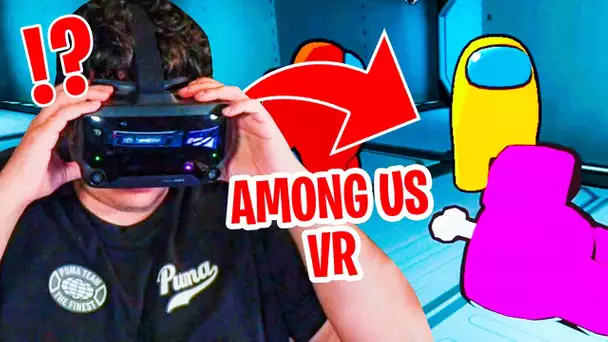 DÉCOUVERTE D'AMONG US EN VR !