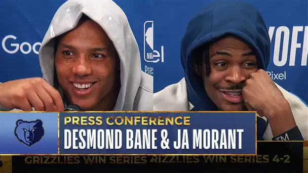 Ja Morant & Desmond Bane Talk Game 6 Win! | Post Game Presser